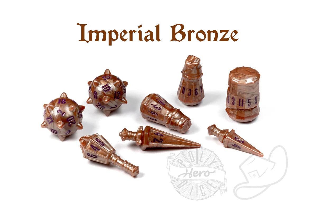 PolyHero Warrior 8 Dice Set - Image 6